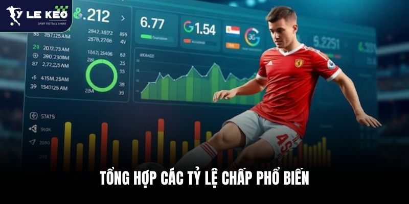 Tổng hợp các tỷ lệ chấp phổ biến