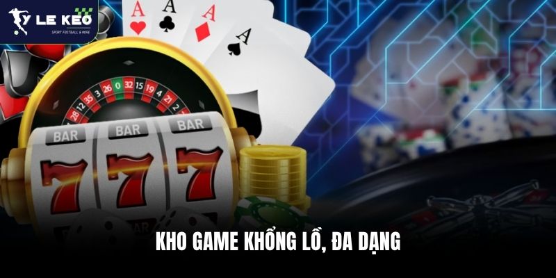 Kho game khổng lồ, đa dạng của Zo88