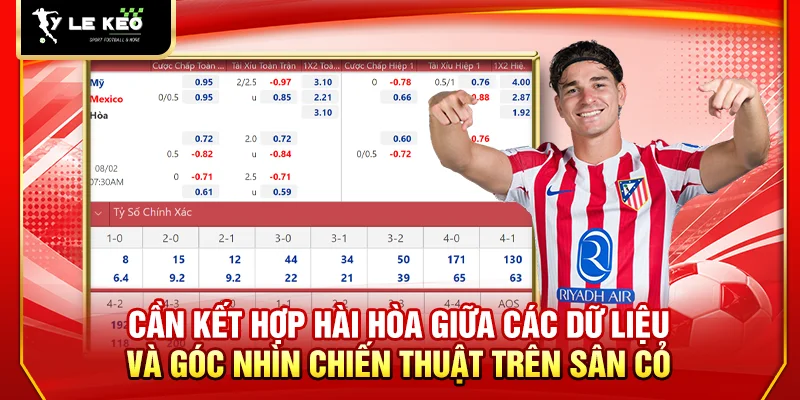 Tỷ Lệ Kèo 48 Cần kết hợp hài hòa giữa các dữ liệu và góc nhìn chiến thuật trên sân cỏ