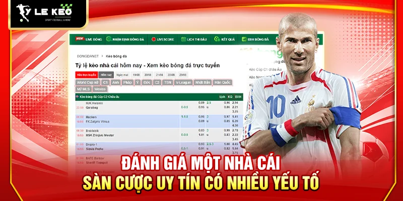 Tỷ Lệ Kèo 53 Đánh giá một nhà cái - sàn cược uy tín có nhiều yếu tố