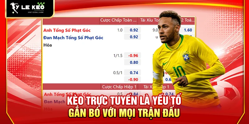 Kèo trực tuyến là yếu tố gắn bó với mọi trận đấu Kèo trực tuyến là yếu tố gắn bó với mọi trận đấu