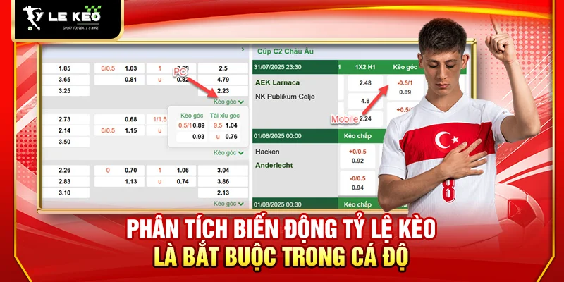 Tỷ Lệ Kèo 49 Phân tích biến động tỷ lệ kèo là bắt buộc trong cá độ